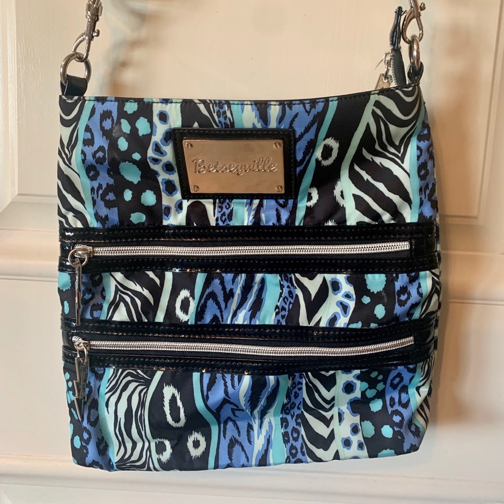 Betsey Johnson Animal Print Crossbody Bag